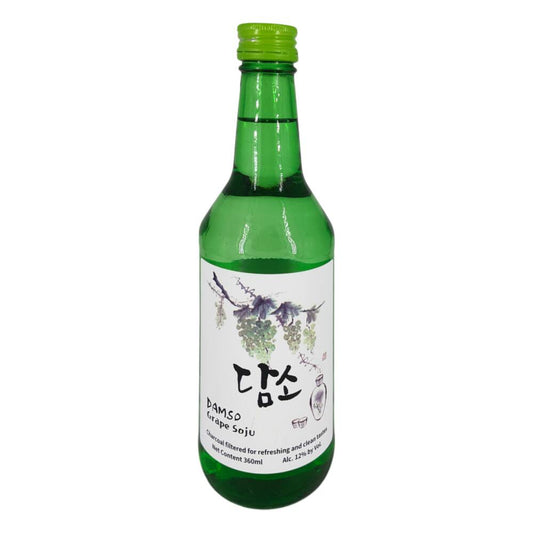 Damso Soju Green Grape - 360ml