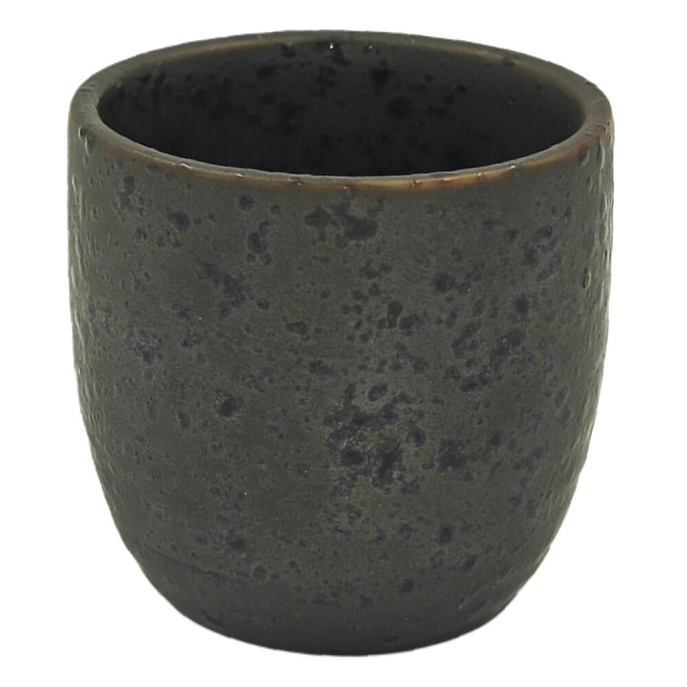Sake Cup Tetsusabi Black 4.5cm