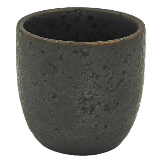 Sake Cup Tetsusabi Black 4.5cm