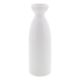 White Ceramic Tokkuri Sake Bottle 180ml (17.5cm)