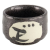 Sake Cup Black White 6.5cm